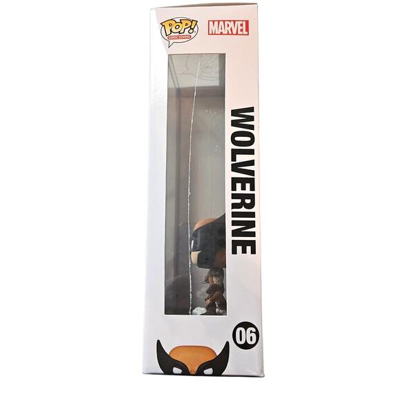 Funko Pop Wolverine #06 X-Men Marvel Comic Covers With Hard Case New Sealed - Picture 2 of 7